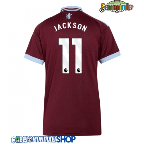 Maglie da calcio Aston Villa Nicolas Jackson #11 Prima Maglia Femminile 2026-27 Manica Corta